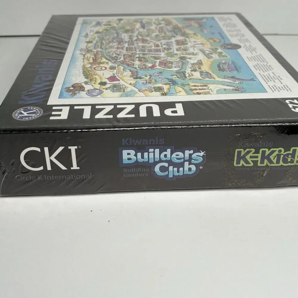 Kiwanis Jigsaw Puzzle Of Venice Florida 672 Pieces Brand New Sealed Rare